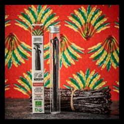 NOROHY Produits Bio|Gousse De Vanille|Gousse de Vanille Bio de Madagascar 19 cm (x3)