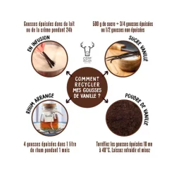 PATISDECOR Gousse De Vanille|Gousse de Vanille de Nouvelle Guinée Patisdécor (x2)