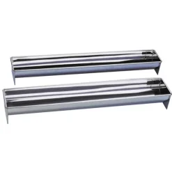 MALLARD FERRIERE Moules À Gâteaux|Gouttière à Bûche Inox 50 x 7 cm