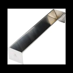 MATFER Moules À Gâteaux|Gouttière à Bûche Triangulaire Inox 50 x 9 cm
