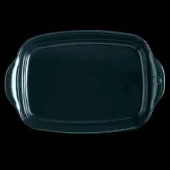 EMILE HENRY Plat De Cuisson|Grand Plat à Four Rectangulaire en Céramique 42,5 x 28 cm Belle-Île