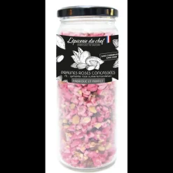 EPICERIE DU CHEF Confiserie|Fruits Secs|Grand pot pralines roses concassées 220 g L'