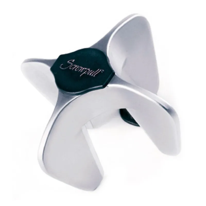 LE CREUSET Accessoires Vin|Griffe d'ouverture Alu Brossé pour vins pétillants SW-100