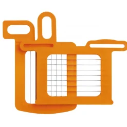 DYNAMIC Coupe Légumes|Grille 8.5 mm x 8.5 mm + poussoir pour Dynacube