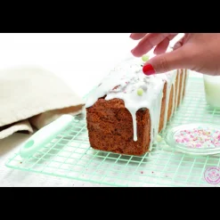 SCRAPCOOKING Grille Pâtisserie|Grille Pâtisserie en Métal 25 x 40 cm