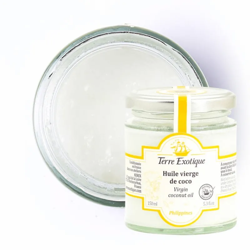 TERRE EXOTIQUE Produits Pâtisserie|Huiles|Huile de Coco 150 ml