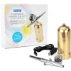 PME Aérographe|Kit Aérographe Alimentaire Portatif Doré
