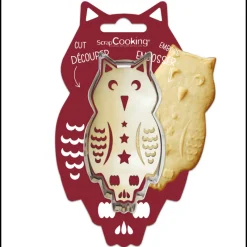 SCRAPCOOKING Emporte Pièce - Découpoir Pâtisserie|Kit Biscuit Chouette 10,9 cm