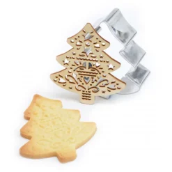 SCRAPCOOKING Emporte Pièce - Découpoir Pâtisserie|Kit Biscuit de Noël Sapin 8,2 cm