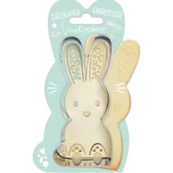 SCRAPCOOKING Emporte Pièce - Découpoir Pâtisserie|Kit Biscuit Lapin 10,3 cm