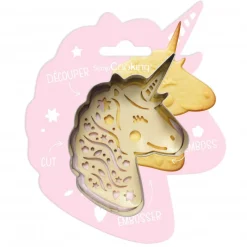 SCRAPCOOKING Emporte Pièce - Découpoir Pâtisserie|Kit Biscuit Licorne 9,6 cm