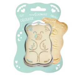 SCRAPCOOKING Emporte Pièce - Découpoir Pâtisserie|Kit Biscuit Oursons 9 cm