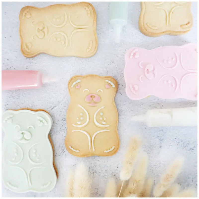 SCRAPCOOKING Emporte Pièce - Découpoir Pâtisserie|Kit Biscuit Oursons 9 cm