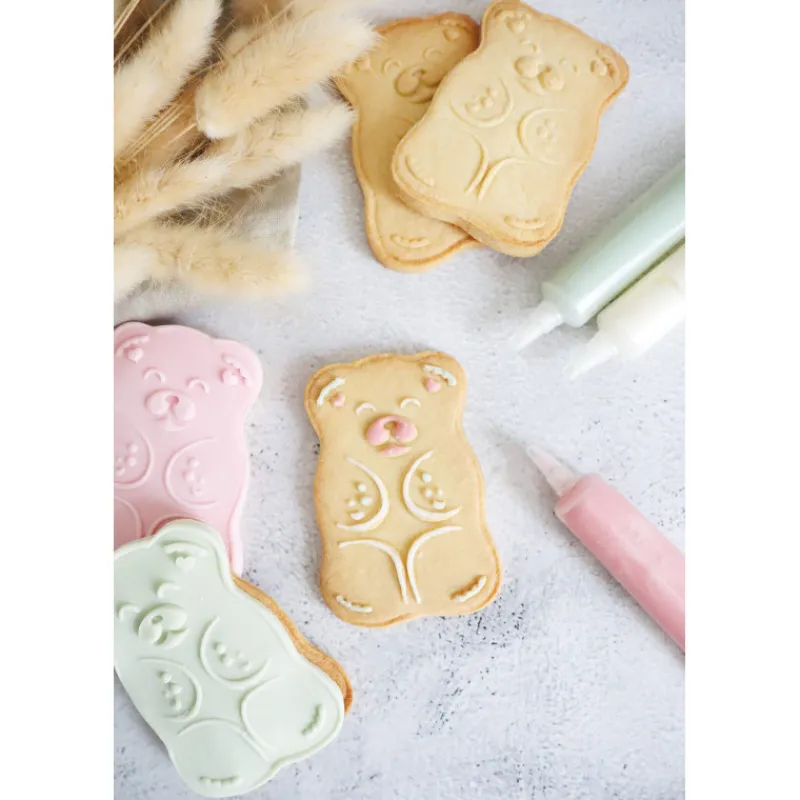 SCRAPCOOKING Emporte Pièce - Découpoir Pâtisserie|Kit Biscuit Oursons 9 cm