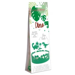 SCRAPCOOKING Décoration Gâteau|Kit Décor Gâteau Dinosaure (4 pièces)