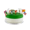 GATODECO Décoration Gâteau|Kit Décor Gâteau Football (10 pièces)