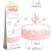 SCRAPCOOKING Décoration Gâteau|Kit Décor Gâteau Licorne (4 pièces)