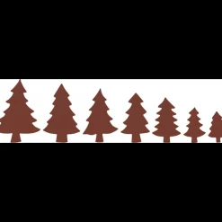 FLORENSUC Décoration Comestible|Kit Décor Sapin en Chocolat au Lait 7 tailles