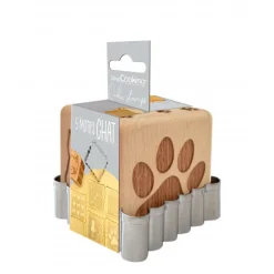 SCRAPCOOKING Emporte Pièce - Découpoir Pâtisserie|Kit Décoration Biscuit Motif Chat