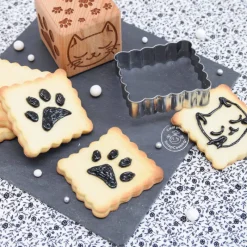 SCRAPCOOKING Emporte Pièce - Découpoir Pâtisserie|Kit Décoration Biscuit Motif Chat