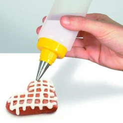 IBILI Ustensiles Décor Gâteau|Kit Décoration Biscuits Inox et Plastique (x4)