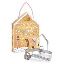SCRAPCOOKING Emporte Pièce - Découpoir Pâtisserie|Kit découpoirs Maison Pain d'Épice