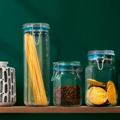 AIRTENDER Machine Sous Vide|Conservation|Kit de Mise Sous-Vide 3 Bocaux Kilner 1,5 L avec Couvercles et Pompe