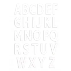 SCRAPCOOKING Ustensiles Décor Gâteau|Kit Letter Cake 26 Lettres