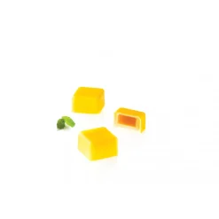 SILIKOMART Moules À Chocolat|Kit Moule Chocolat Carré avec Insert (x24) Chocado