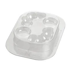 SILIKOMART Moules À Chocolat|Kit Moules Chocolat Eléphant en PVC 20 x 17 x 20,5 cm (x5)