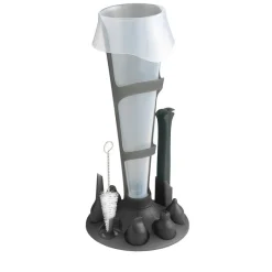 MASTRAD Poches À Douille Pâtissières|Douilles Pâtisserie|Kit Poches à Douille Silicone + 6 Douilles