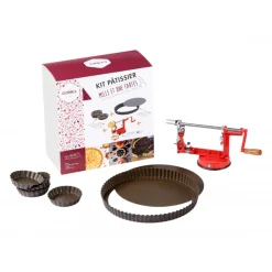GOBEL Eplucheurs, Dénoyauteur|Moules À Gâteaux|Kit Pâtisserie Mille et Une Tartes