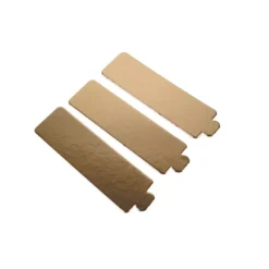PAVOFLEX Présentoirs Pour Gâteaux|Languette Or pour Bande x200