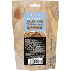PATISDECOR Levures|Levain de seigle et levure 150 g Patisdécor