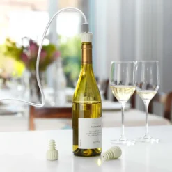 FOODSAVER Accessoires Vin|Lot 3 Bouchons Conservateurs de Fraîcheur