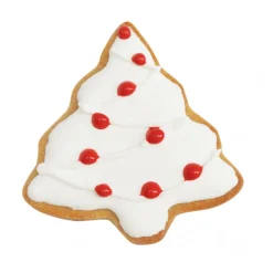 SCRAPCOOKING Emporte Pièce - Découpoir Pâtisserie|Lot Découpoirs Noël Inox Dorés x3