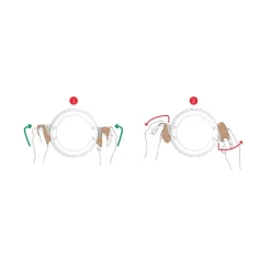 DE BUYER Casseroles|Poêles|Lot de 2 Anses Amovibles en Bois de Hêtre Loqy