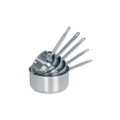 CUISINEADDICT Casseroles|Lot de 5 casseroles inox tous feux