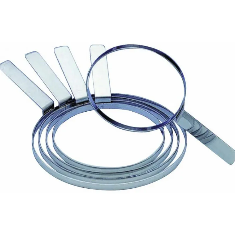 MALLARD FERRIERE Emporte Pièce - Découpoir Pâtisserie|Lot de 5 Chablons Ronds Hauteur 1,5 cm Mallard Ferrière