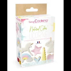 SCRAPCOOKING Colorants Alimentaires|Lot de 3 Colorants Alimentaires d'Origine Naturelle Bleu, Rose, Jaune