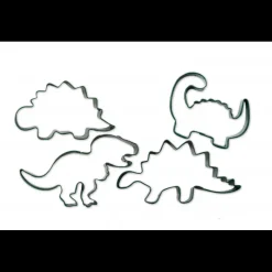 SCRAPCOOKING Emporte Pièce - Découpoir Pâtisserie|Lot de 4 Emporte-Pièces Dinosaure