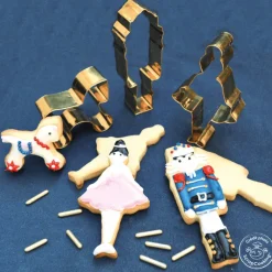 SCRAPCOOKING Emporte Pièce - Découpoir Pâtisserie|Lot de 3 Emporte-Pièces Inox Casse Noisette