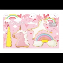 SCRAPCOOKING Emporte Pièce - Découpoir Pâtisserie|Lot de 4 Emporte-Pièces Licorne