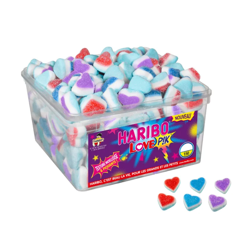 HARIBO Confiserie|Love Pik x 150 - Boîte Bonbon