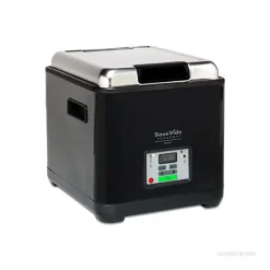 TELLIER Machine Sous Vide|Machine pour Cuisson Sous Vide 8.7L Noir Supreme
