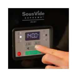 TELLIER Machine Sous Vide|Machine pour Cuisson Sous Vide 8.7L Noir Supreme