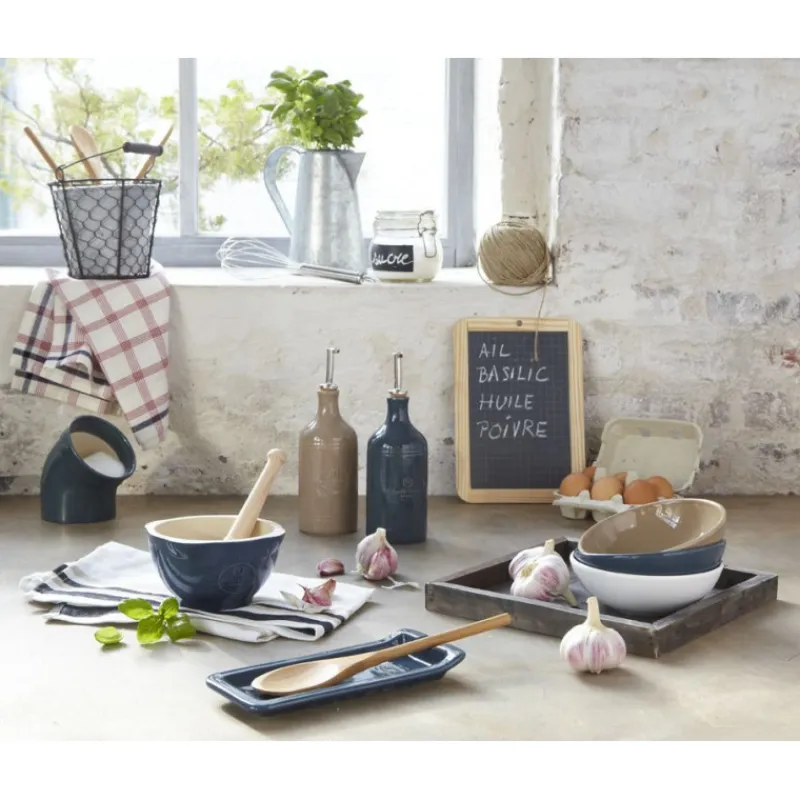 EMILE HENRY Moulin|Main à sel en Céramique Argile Ø 10cm