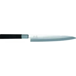 KAI Couteau À Poisson|Couteau Santoku|Mallette 5 Couteaux Japonais Wasabi Black