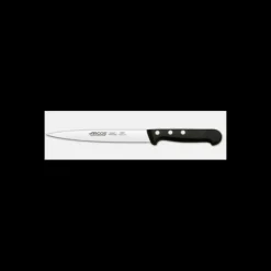 ARCOS Rangement Couteaux|Mallette de cuisine 5 couteaux de cuisine et un fusil Universal Noir