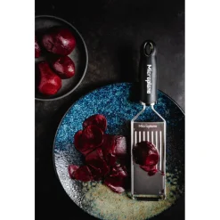 MICROPLANE Mandoline De Cuisine|Râpe À Légumes|Mandoline Gourmet Noir